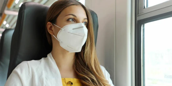 Masque civil jetable direct d'usine protecteur anti-poussière adulte tissu soufflé par fusion trois couches CE/FDA/ISO