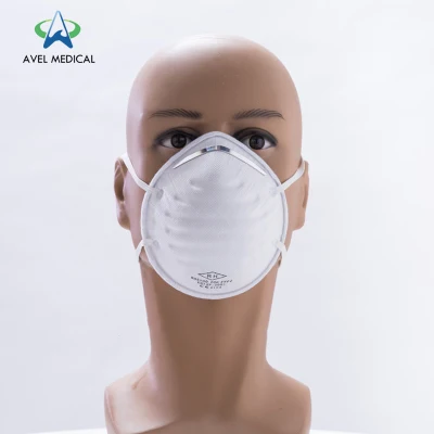 Masque facial de respirateur jetable de 4 couches de vente chaude avec la protection non tissée de tissu de valve