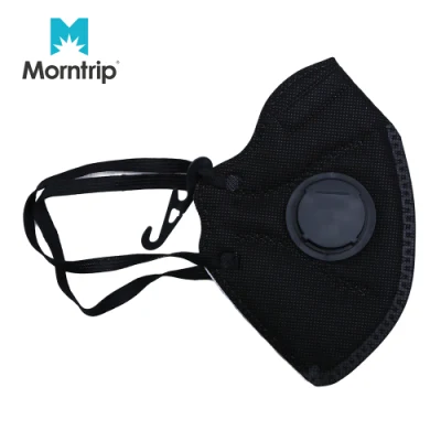 Morntrip Fabricant Masque anti-poussière 5 plis Valve non tissée pour masque N95